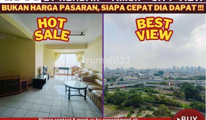 Turun Harga, Tanpa Furniture, Lantai Bawah 3 Bedrooms, Taman Anggrek Condominium 1