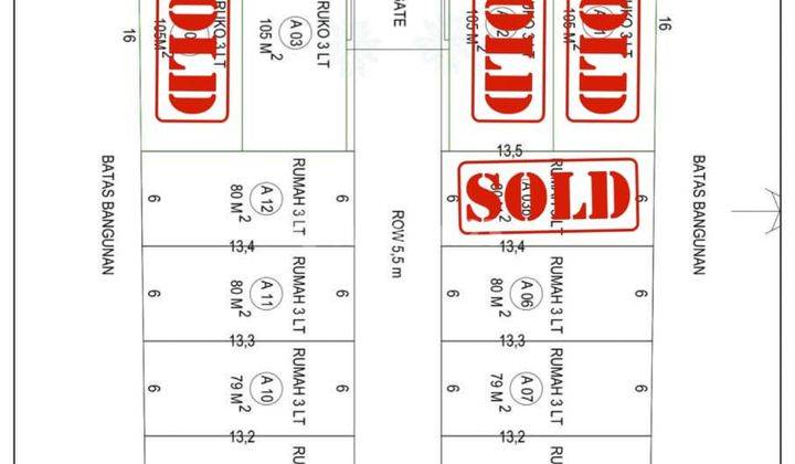 Rumah 3 Lantai Pusat Area Bisnis Majapahit Pedurungan Semarang Timur 2