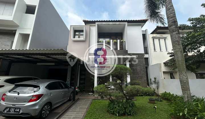 Dijual Rumah Semi Furnished di Bintaro Jaya Sektor 9 Siap Huni
