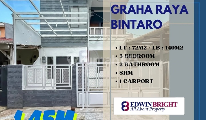 Rumah Siap Huni Bagus Murah Dijual Di Graha Raya  1