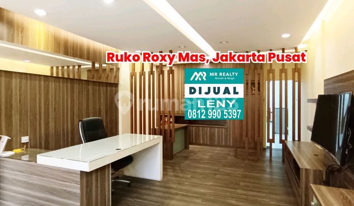 Murah Ruko Bagus Siap Pakai Roxy Mas 4 Lantai, Jakarta Pusat