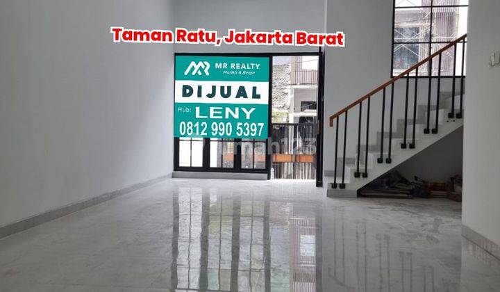 Murah..hanya 1 Unit..rumah Baru Modern Minimalis 2 Lantai Di Komplek Taman Ratu, Jakarta Barat 1