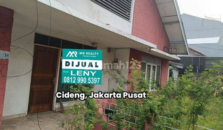 Harga Dibawah Njop.. Rumah Lama Hitung Tanah Di Cideng, Jakarta Pusat 2