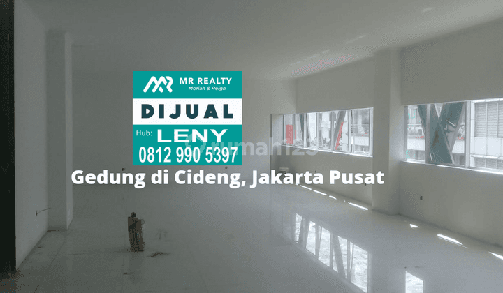 GEDUNG KANTOR BARU 4 LANTAI DI CIDENG, JAKARTA PUSAT, ZONA KOMERSIL,  BEBAS BANJIR 2