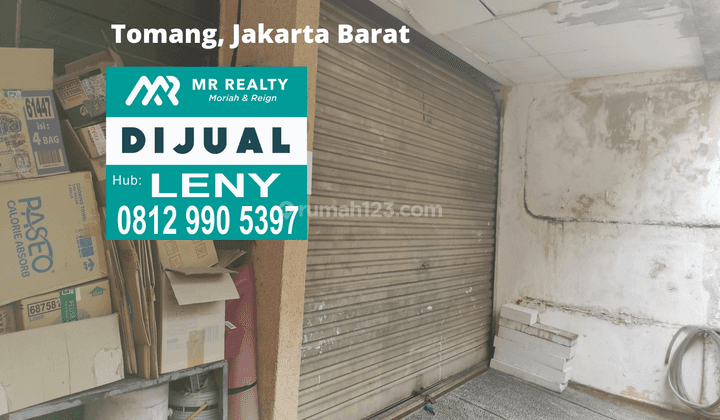 MURAH...RUMAH LAMA DI TOMANG, JAKARTA BARAT, LOKASI STRATEGIS, BEBAS BANJIR  1