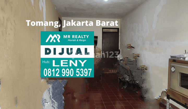 MURAH...RUMAH LAMA DI TOMANG, JAKARTA BARAT, LOKASI STRATEGIS, BEBAS BANJIR  2