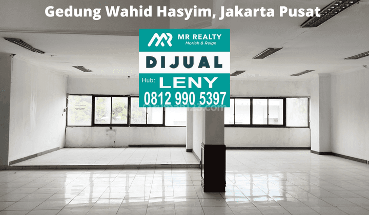 GEDUNG KANTOR SIAP PAKAI 4 LANTAI + 1 BASEMENT DI WAHID HASYIM, JAKARTA PUSAT 1