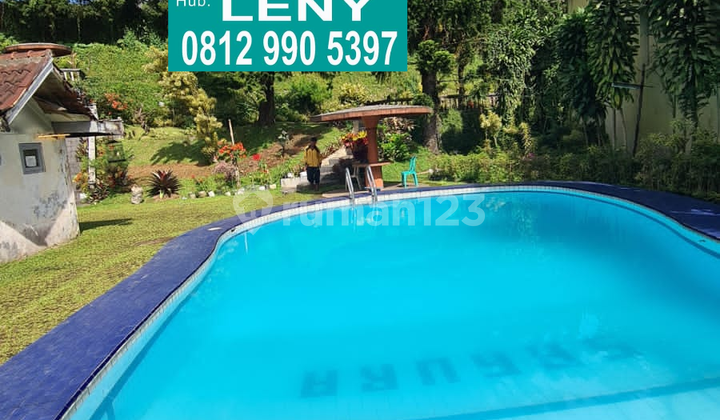 MURAH...VILLA LT 2300 M2 DI RAYA CISARUA PUNCAK, JAWA BARAT 4