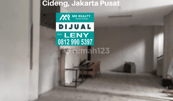 RUMAH SIAP HUNI DI CIDENG, JAKARTA PUSAT, COCOK U/ KANTOR & GUDANG 2