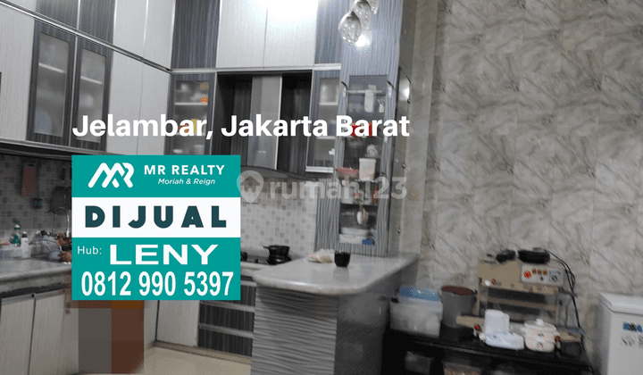 RUMAH BANGUNAN BARU 4 LANTAI DI JELAMBAR, JAKARTA BARAT  2