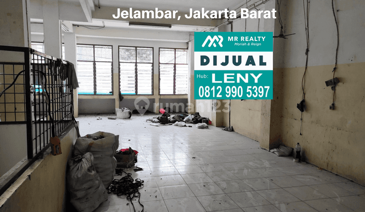 TURUN HARGA...RUKO SIAP PAKAI 3 LANTAI DI JELAMBAR, JAKARTA BARAT 1