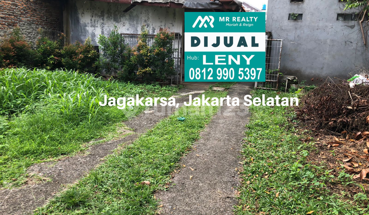 LAND AND BUILDING LT 1035 M2 IN JAGAKARSA, SOUTH JAKARTA