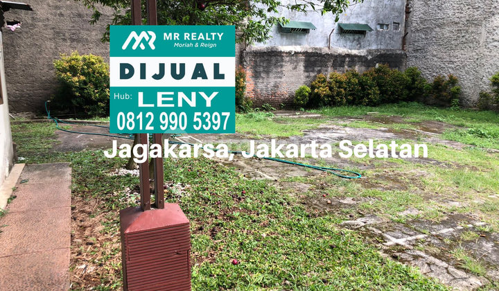 TANAH DAN BANGUNAN LT 1035 M2 DI JAGAKARSA, JAKARTA SELATAN  2