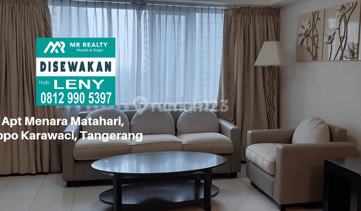 APARTMENT MENARA MATAHARI 3+1 BED ROOM FULL FURNISHED, LIPPO KARAWACI, TANGERANG 1