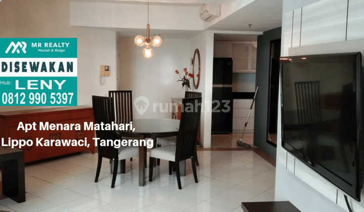 APARTMENT MENARA MATAHARI 3+1 BED ROOM FULL FURNISHED, LIPPO KARAWACI, TANGERANG 2