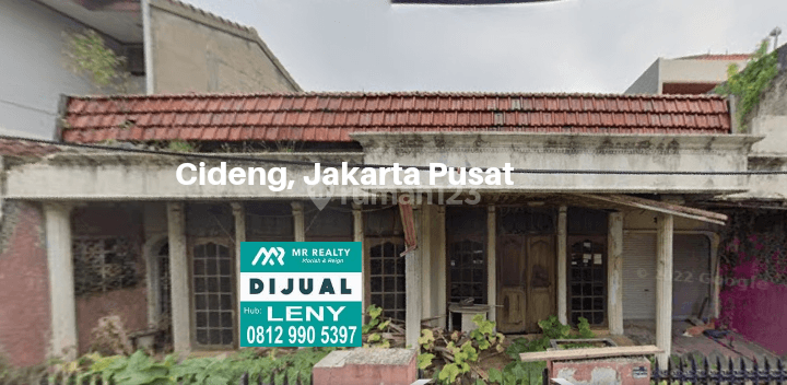 RUMAH LAMA LT 355 M2 DI CIDENG, JAKARTA PUSAT 1