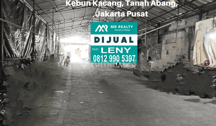 KAVLING LT 320 M2 DI KEBUN KACANG, TANAH ABANG, JAKARTA  PUSAT 1