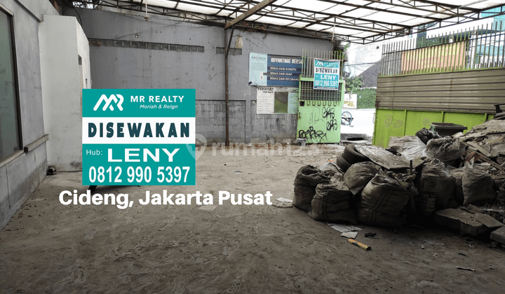 Gudang  Siap Pakai 2 Lantai Di Cideng, Jakarta Pusat  1