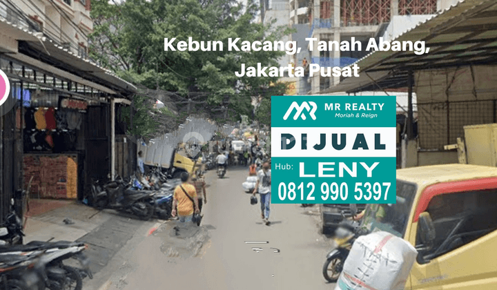 KAVLING LT 616 M2 DI KEBUN KACANG, TANAH ABANG, JAKARTA  PUSAT 2