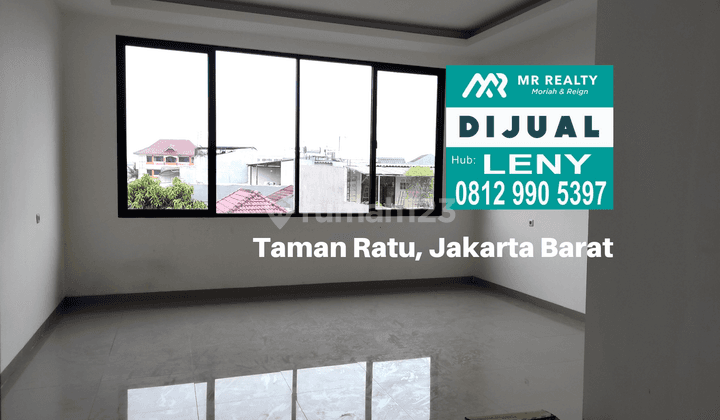 RUMAH BARU MODERN MINIMALIS ADA 8 UNIT, SISA 7 UNIT, DI TAMAN RATU, JAKARTA BARAT 1