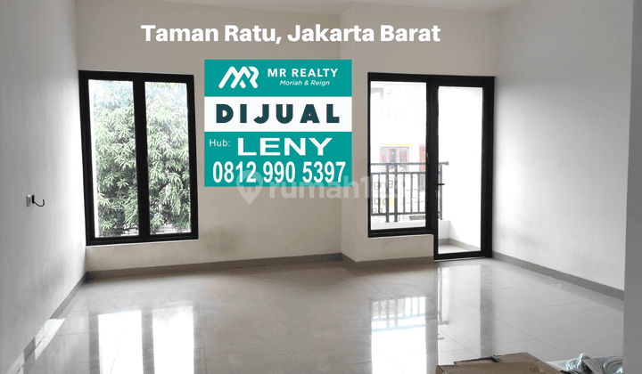 RUMAH BARU MODERN MINIMALIS ADA 8 UNIT, SISA 7 UNIT, DI TAMAN RATU, JAKARTA BARAT 2