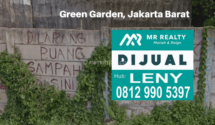 KAVLING LT 525 M2 DI GREEN GARDEN, JAKARTA BARAT 1