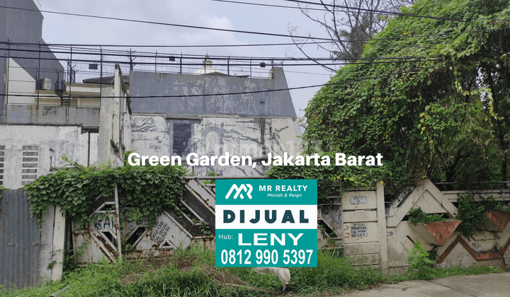 MURAH..KAVLING SIAP BANGUN LT 500 M2 DI KOMPLEK PERUMAHAN GREEN GARDEN, JAKARTA BARAT 2