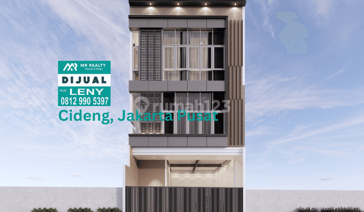 RUMAH BARU ON PROGRESS LEBAR 7 M DI CIDENG, JAKARTA PUSAT 1