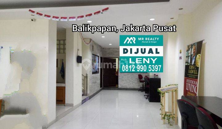 RUKO KANTOR 5 LANTAI UK 7,5 X 30 DI BALIKPAPAN, JAKARTA PUSAT, JALAN RAYA

 1