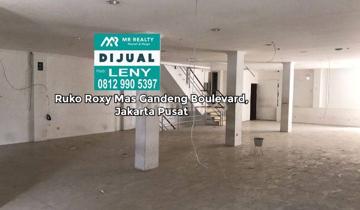 RUKO SIAP PAKAI 4,5 LANTAI GANDENG BOULEVARD DI ROXY MAS, JAKARTA PUSAT 2