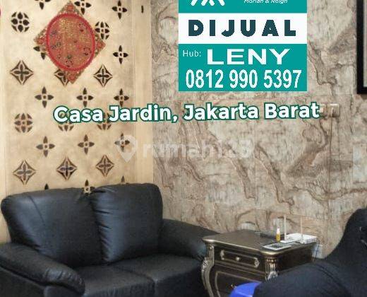 MURAH PASTI UNTUNG...RUMAH BAGUS FULLY FURNISH DI CASA JARDIN RESIDENCE, DAAN MOGOT, JAKARTA BARAT 1