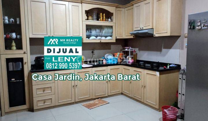 MURAH PASTI UNTUNG...RUMAH BAGUS FULLY FURNISH DI CASA JARDIN RESIDENCE, DAAN MOGOT, JAKARTA BARAT 2