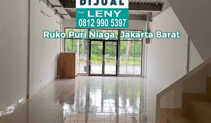 RUKO PURI NIAGA BAGUS SIAP PAKAI 3,5 LANTAI DI PURI KENCANA, KEMBANGAN, JAKARTA BARAT 2