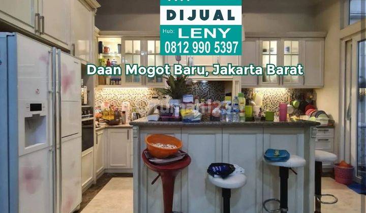 MURAH...RUMAH MEWAH BAGUS 3,5 LANTAI DI KOMPLEK DAAN MOGOT BARU, JAKARTA BARAT 2