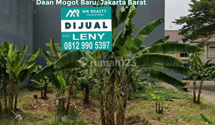 MURAH...KAVLING HOEK SIAP BANGUN DI KOMPLEK DAAN MOGOT BARU, JAKARTA BARAT 1