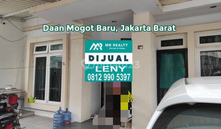 RUMAH SIAP HUNI 2 LANTAI DI KOMPLEK DAAN MOGOT BARU, JAKARTA BARAT 1