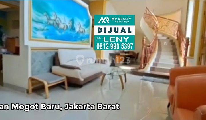 MURAH...RUMAH MEWAH BAGUS 2,5 LANTAI DI KOMPLEK DAAN MOGOT BARU, JAKARTA BARAT 1