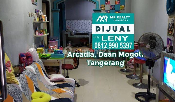 RUMAH BAGUS SIAP HUNI 2 LANTAI DI KOMPLEK ARCADIA, DAAN MOGOT KM 21, TANGERANG 2