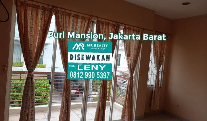 RUMAH BAGUS SIAP HUNI 2 LANTAI DI KOMPLEK PURI MANSION, JAKARTA BARAT 1