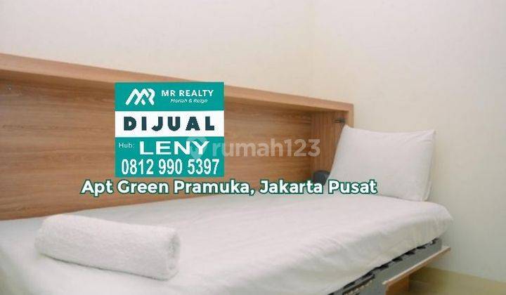 MURAH...APARTEMEN GREEN PRAMUKA CITY TOWER NERINE 2 BR FULL FURNISHED, CEMPAKA PUTIH, JAKARTA PUSAT 2