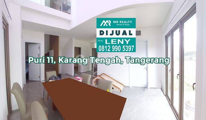 JARANG ADA...RUMAH BAGUS MEWAH DI PURI 11, HERITAGE RESIDENCE, KARANG TENGAH, TANGERANG 1