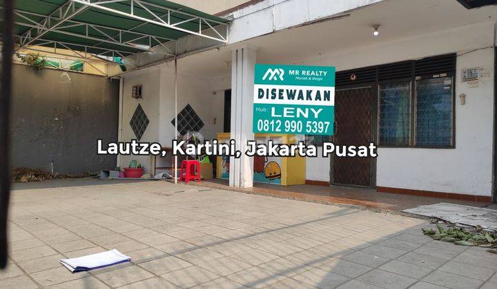 DISEWAKAN CEPAT RUMAH LT 365 M2 DI LAUTZE, KARTINI, JAKARTA PUSAT 2