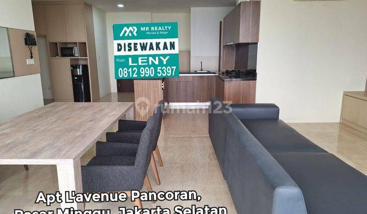 APARTMEN L'AVENUE 3+1 BR 162 SQM DI PANCORAN, PASAR MINGGU, JAKARTA SELATAN 1