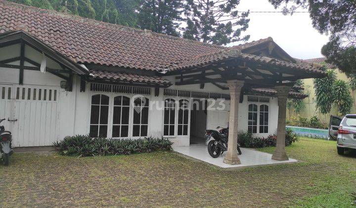 MURAH...VILLA LT 2300 M2 DI RAYA CISARUA PUNCAK, JAWA BARAT 2