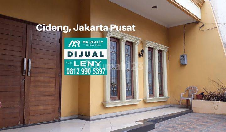 RUMAH SIAP HUNI DI ROXY, JAKARTA  PUSAT, BEBAS BANJIR, LOKASI BAGUS 1