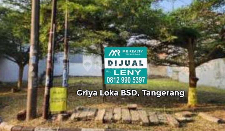 Murah...kavling Siap Bangun 366 M2 Di Komplek Griya Loka Bsd, Tangerang 1