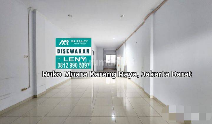 LOKASI STRATEGIS..RUKO BANGUNAN BARU DI MUARA KARANG RAYA, JAKARTA UTARA 1