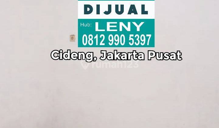 RUMAH SIAP HUNI 1,5 LANTAI DI CIDENG, JAKARTA PUSAT 2