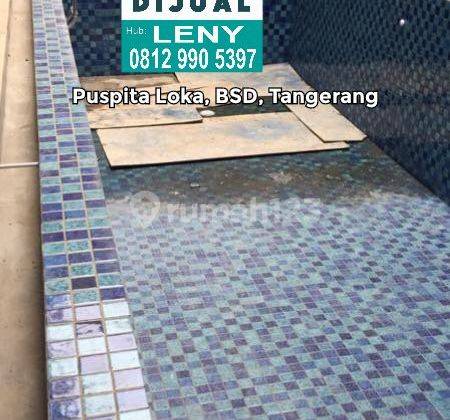 Rumah Mewah Ada Swimming Pool, Gym, Gazebo Di Komplek Puspita Loka, Bsd, Tangerang  2