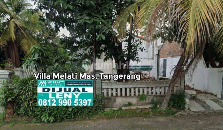 Murah...kavling Posisi Hoek Di Villa Melati Mas, Serpong, Tangerang 1